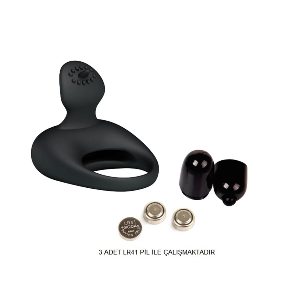 #8216 - PL Titreşimli Penis Halkası Bayan Vibratörü
