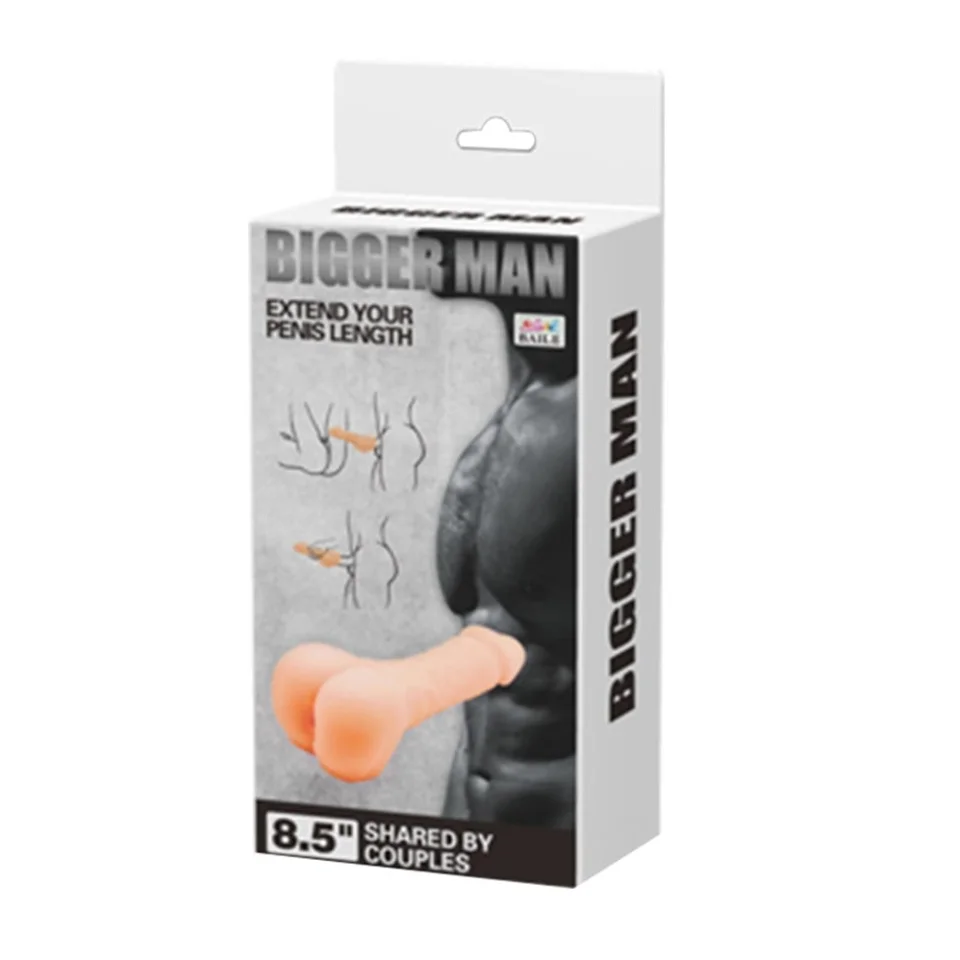 #8241 - Bigger Man Yeni Nesil Ultra Realistik Mastürbatör ve Penis Kılıfı