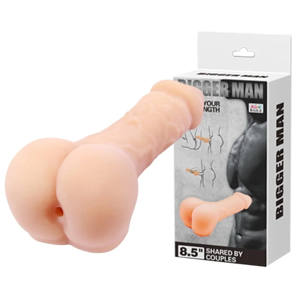 #8242 - Bigger Man Yeni Nesil Ultra Realistik Mastürbatör ve Penis Kılıfı