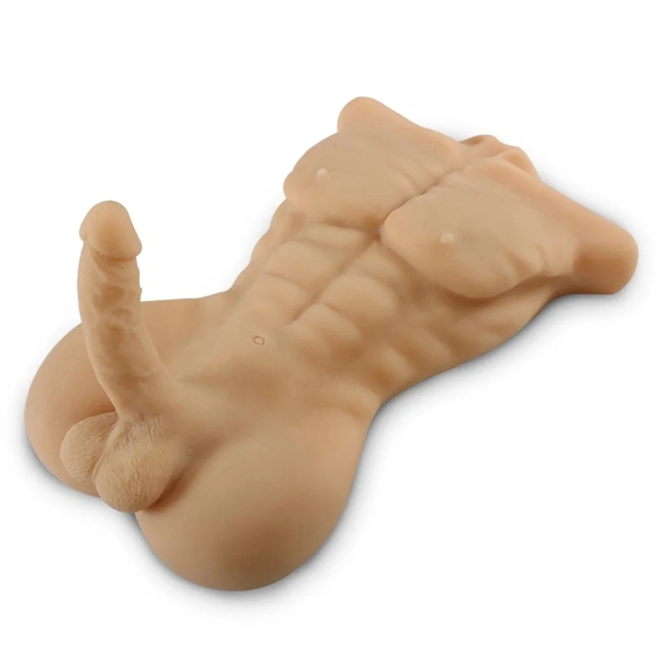 #8299 - 2 İşlevli Gerçek Ölçülerde Realistik 18cm Penisli Erkek Vücut - Daniel