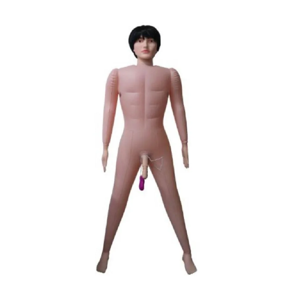 #8318 - Big Jehan 19 cm Titreşimli Penisli Sesli Şişme Erkek Bebek