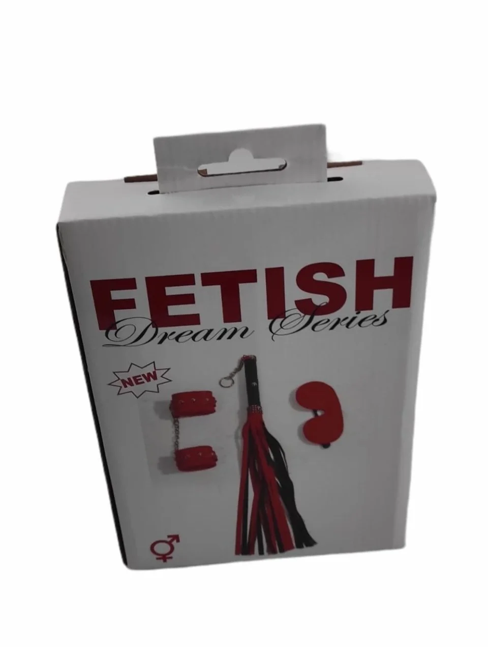 #8405 - 3 Parçadan Oluşan Mükemmel Fetiş Koleksiyon Set Kırmızı