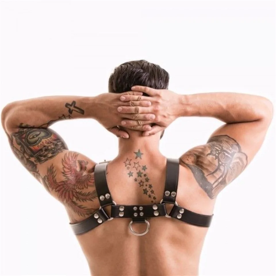 #8431 - Fetish Dream Erkek Harness Deri Kemer