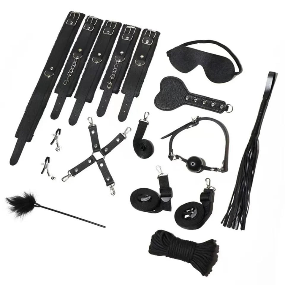 #8455 - Fetiş Fantezi Serisi 17 Parça Mükemmel Set