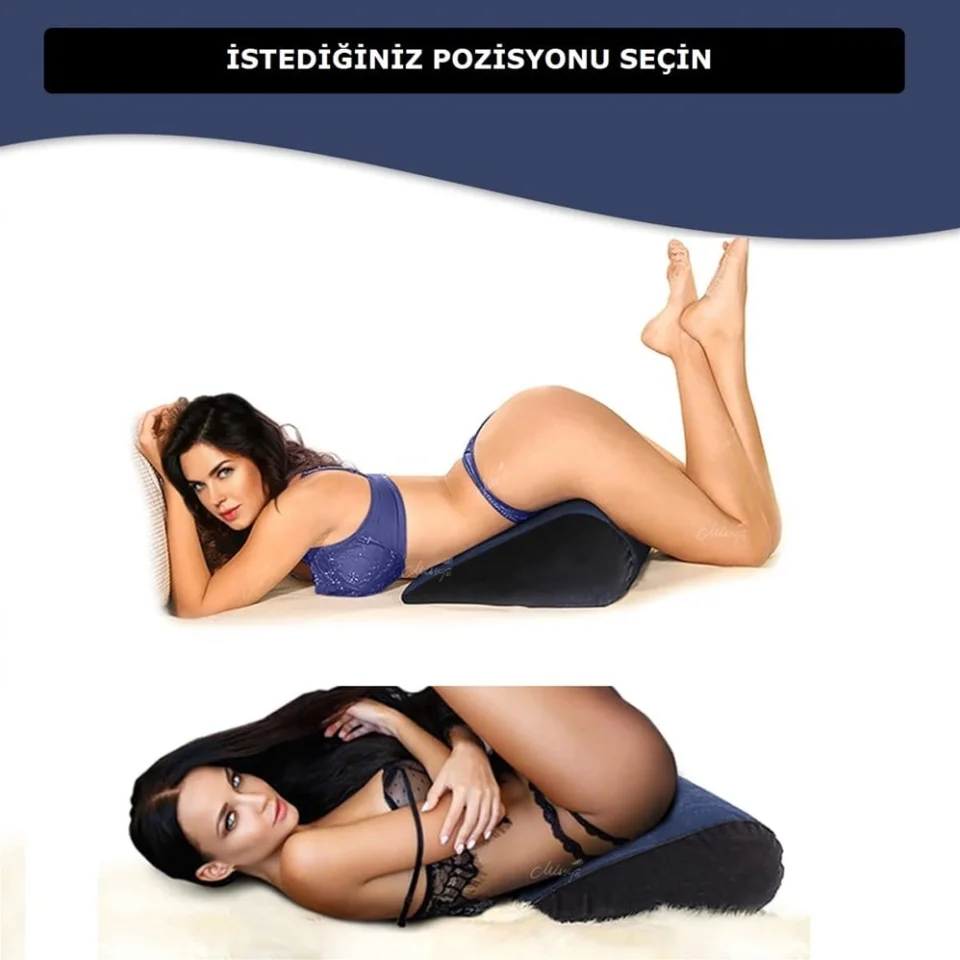 #8464 - Şişirilebilir Cinsel Pozisyon Yastığı - Drop Mor