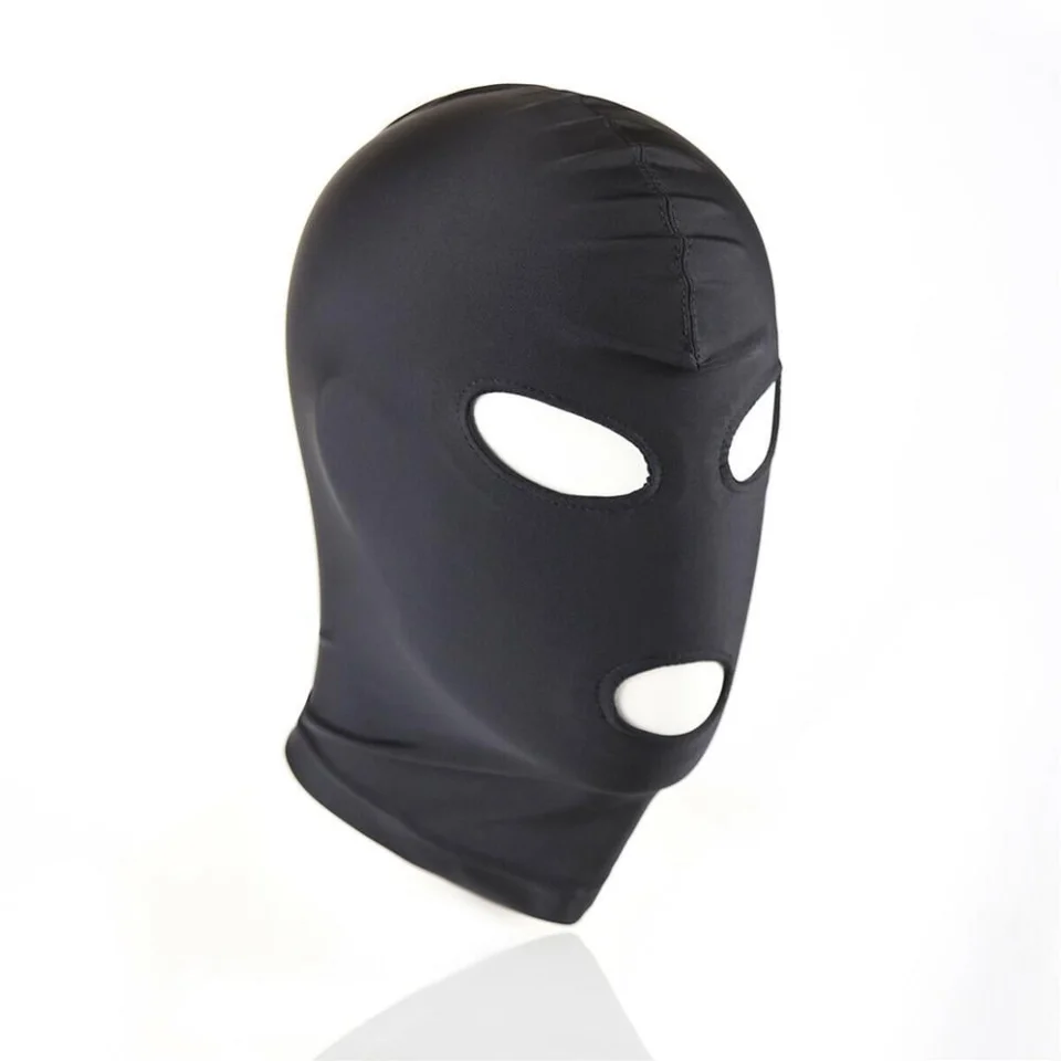 #8483 - Fantezi Fetish Maske Spandex Siyah