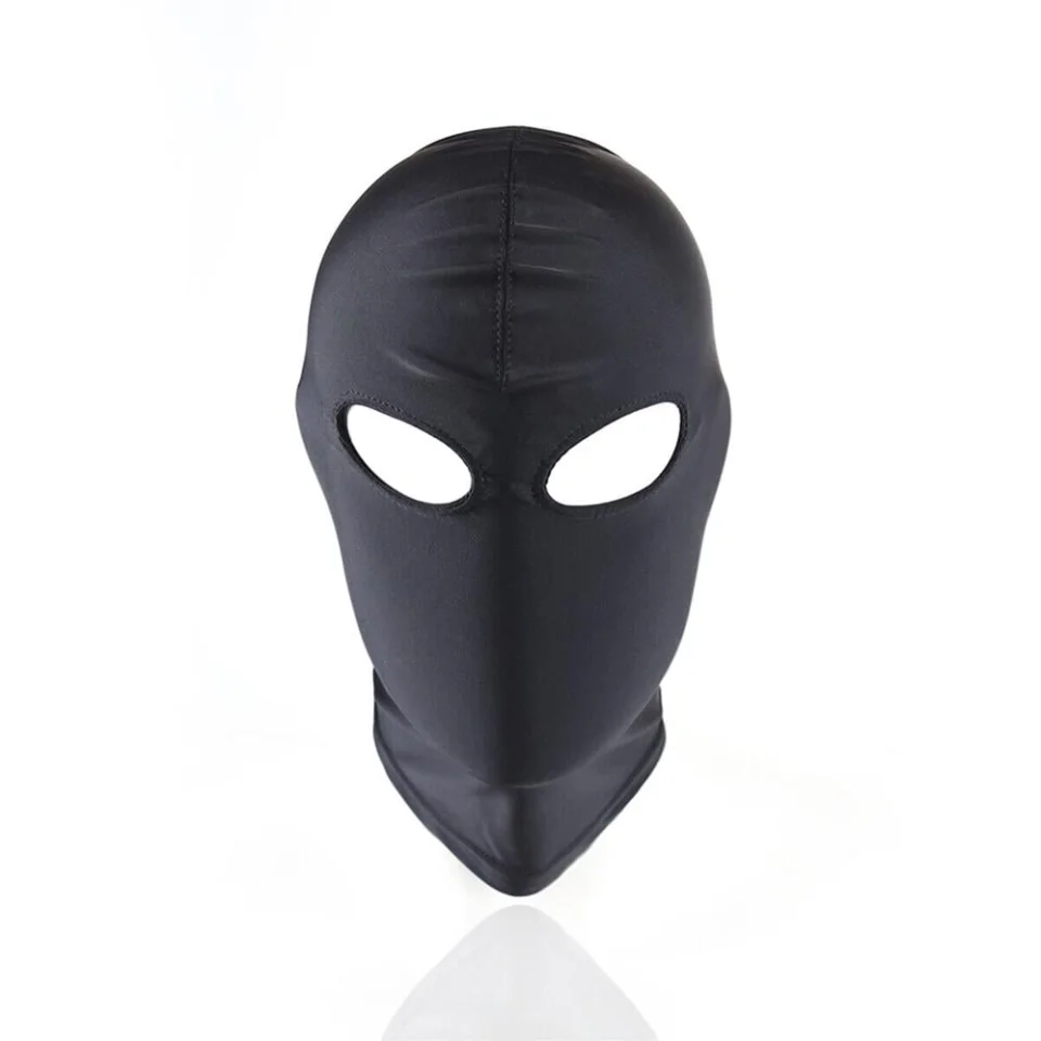 #8484 - Fantezi Fetish Maske Spandex Siyah