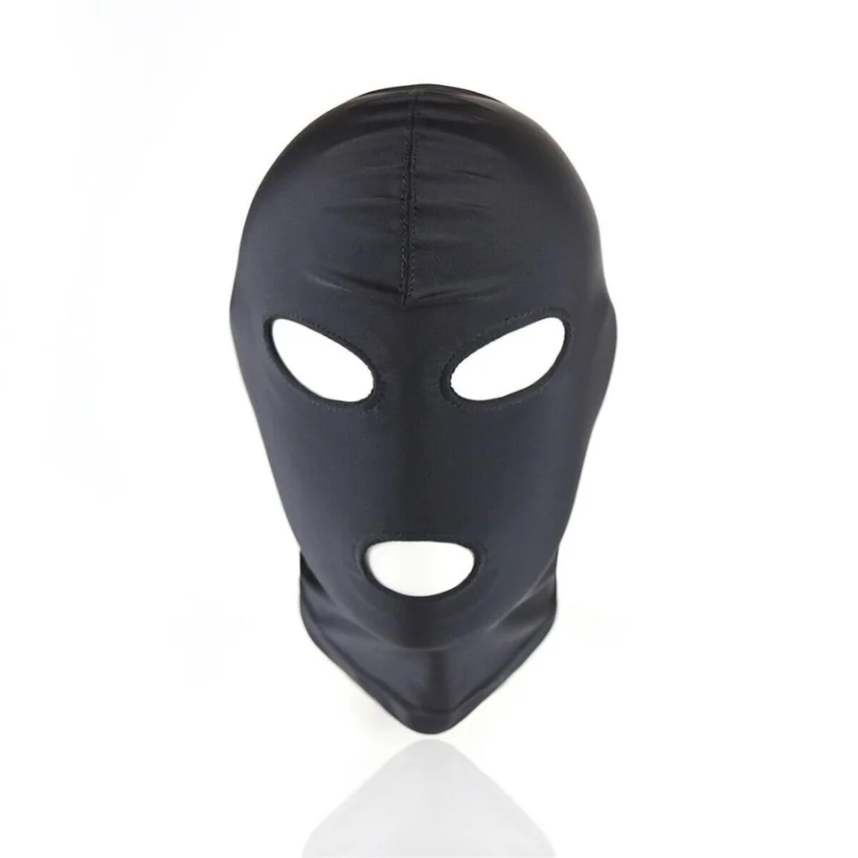 #8485 - Fantezi Fetish Maske Spandex Siyah
