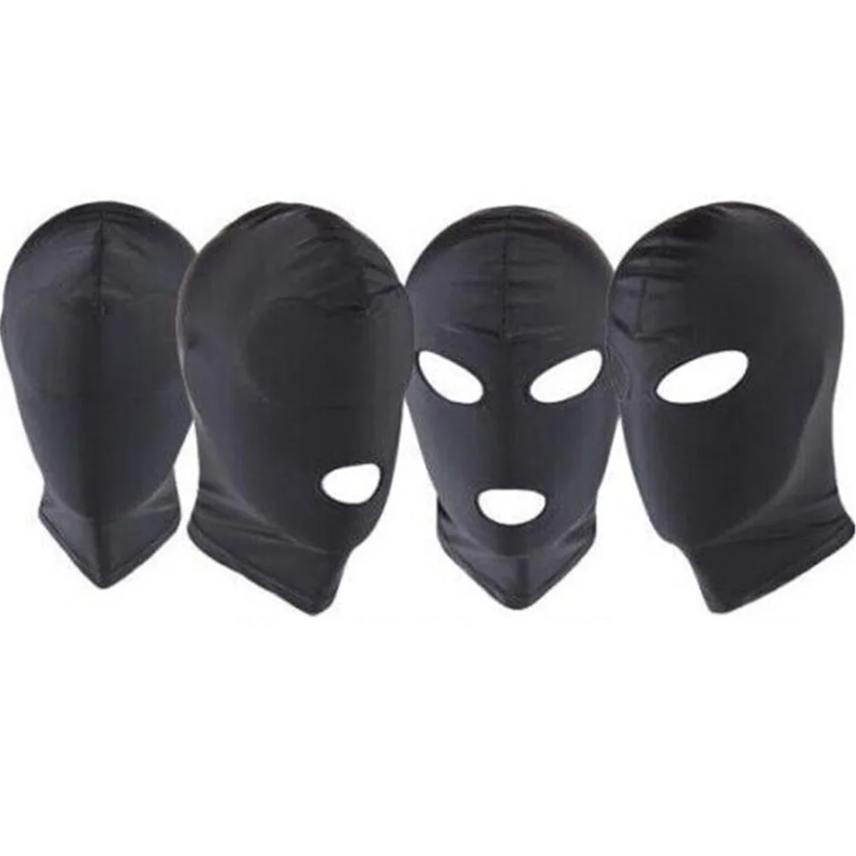 #8492 - Fantezi Fetish Maske Spandex Siyah