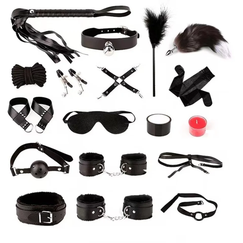 #8501 - Fetiş Fantezi Serisi 18 Parça Mükemmel Set
