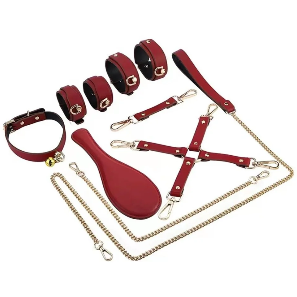 #8504 - Fetiş Fantezi Serisi 6 Parça Mükemmel Siyah Set