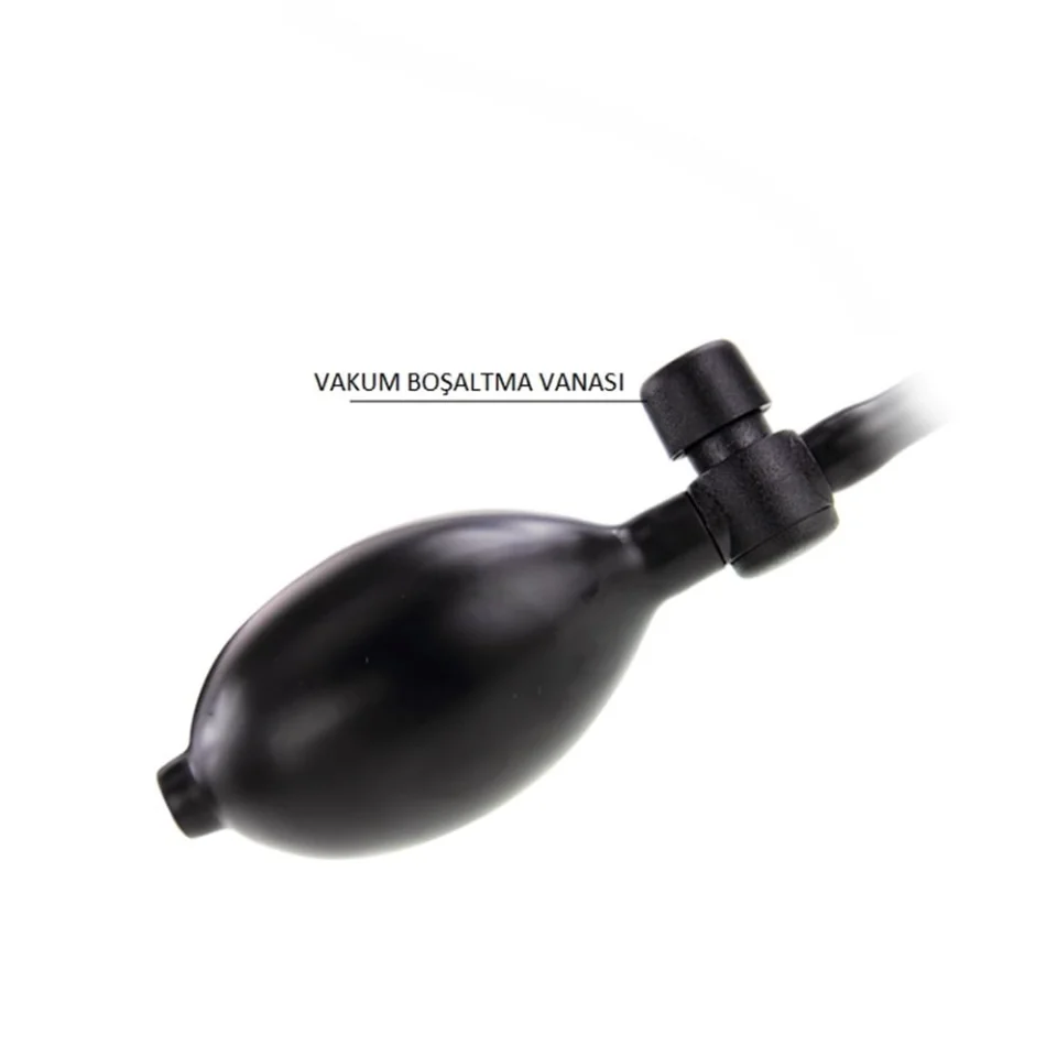 #741 - 19 cm Pompalı Büyüyen Realistik Penis Anal Vajinal Dildo Mastürbatör