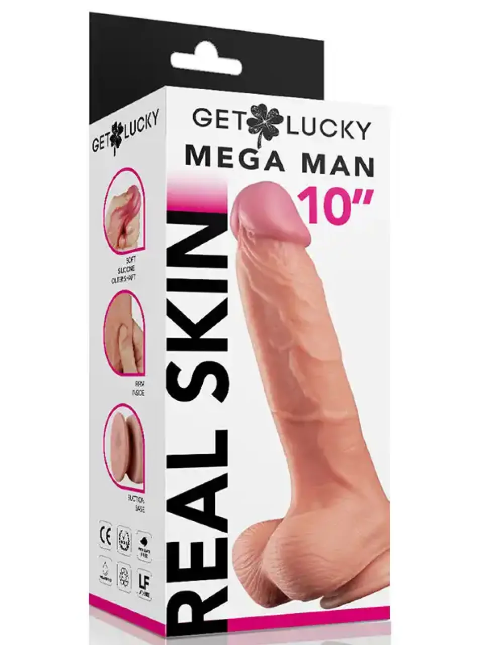 #8571 - 25 cm Gerçekçi Çift Katmanlı Dildo Penis