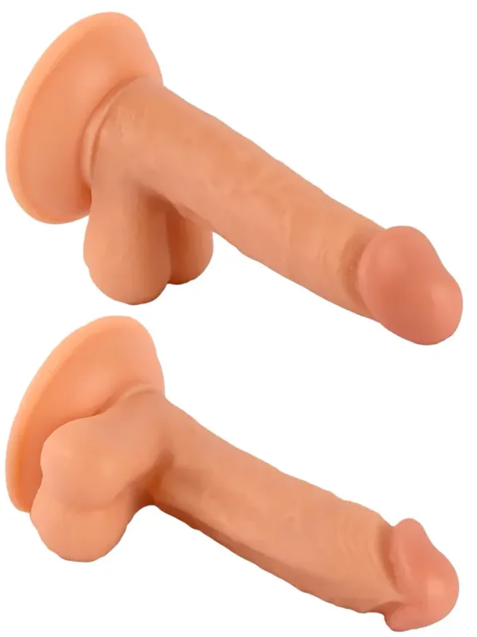 #8634 - 18 cm Realistik Ten Dokusunda Dildo Penis