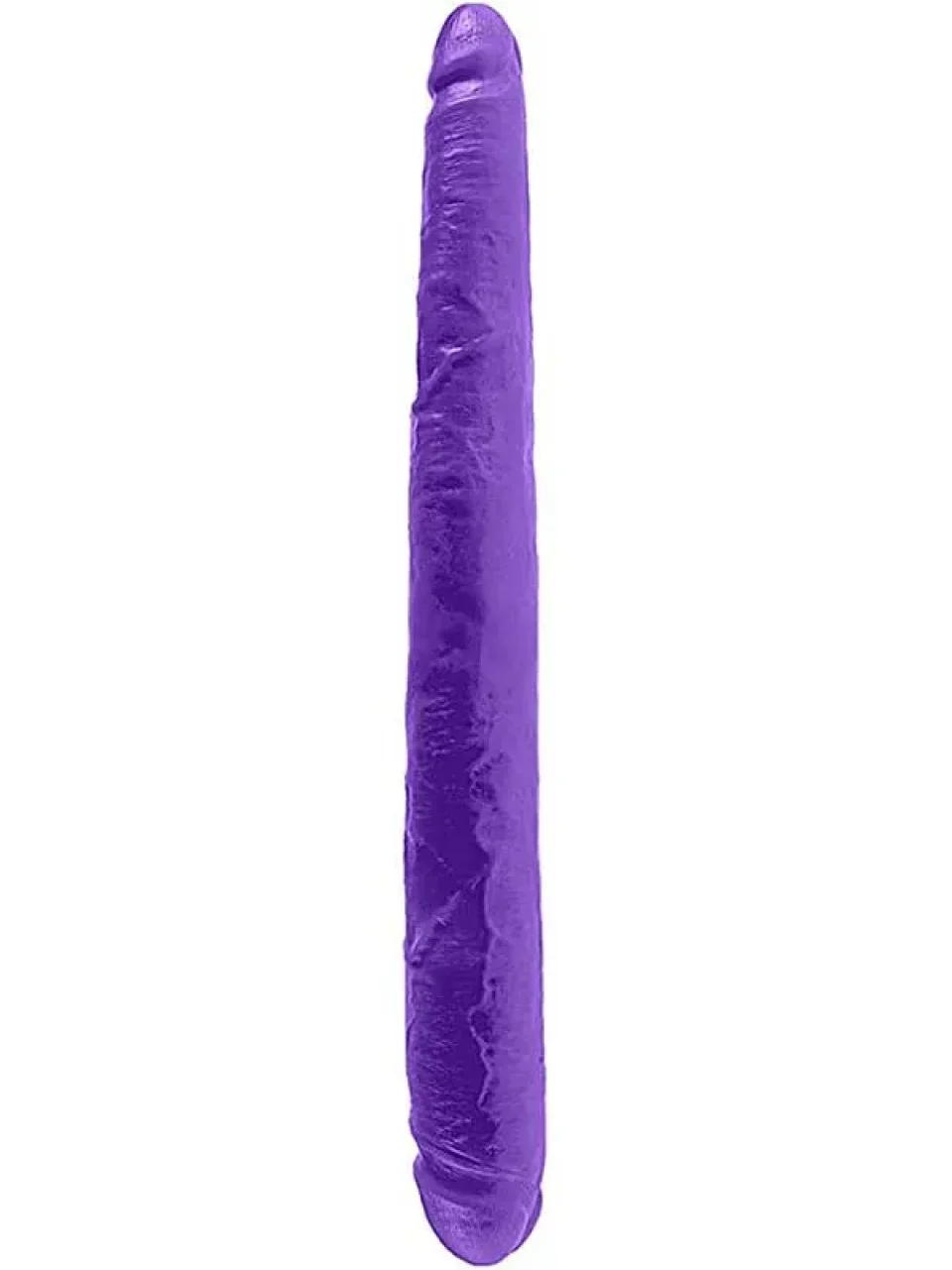 #8712 - 43 cm Çift Başlı Mor Dildo Penis