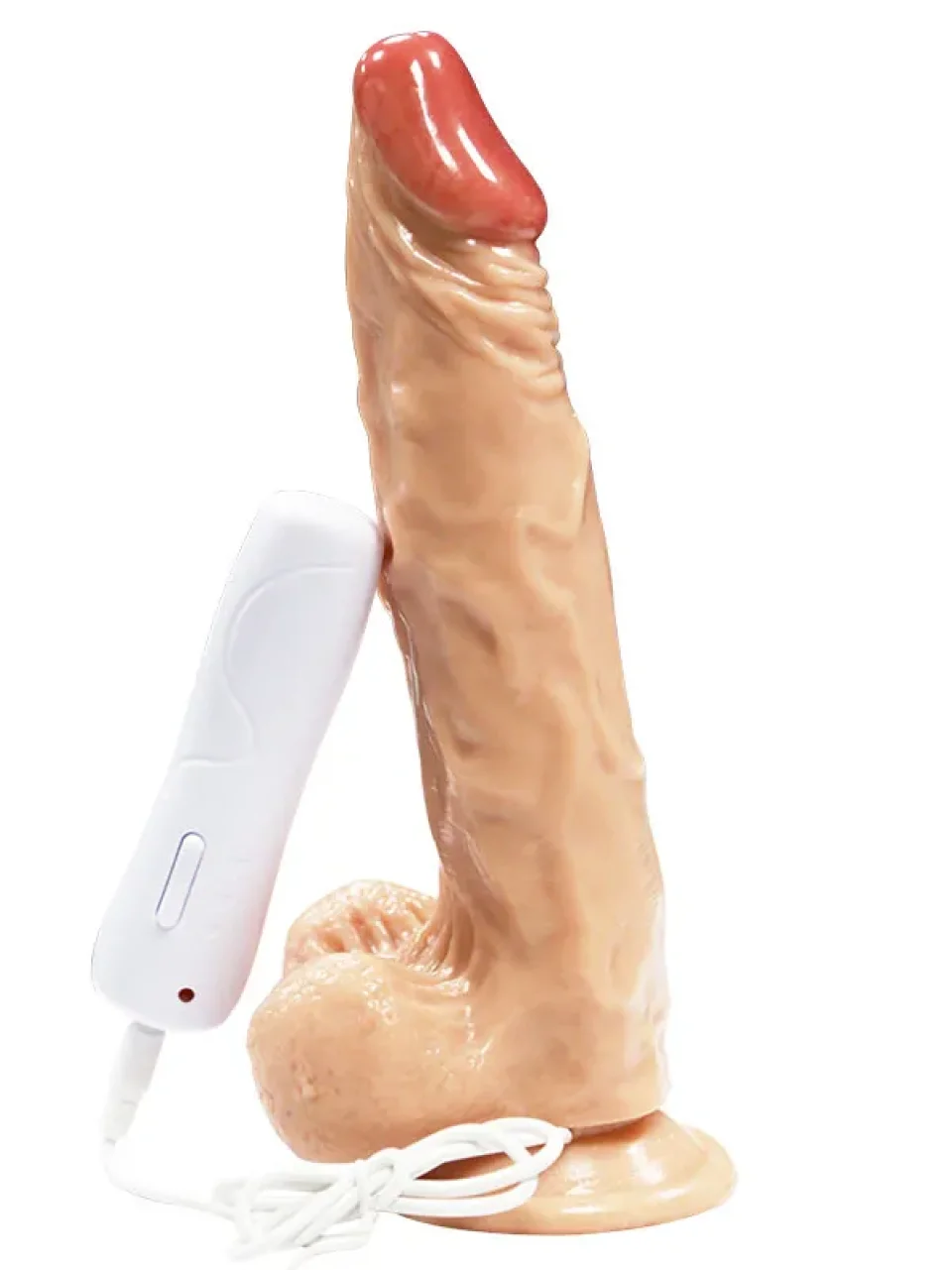 #8717 - 25 cm Kumandalı Gerçekçi Titreşimli Dildo Vibratör