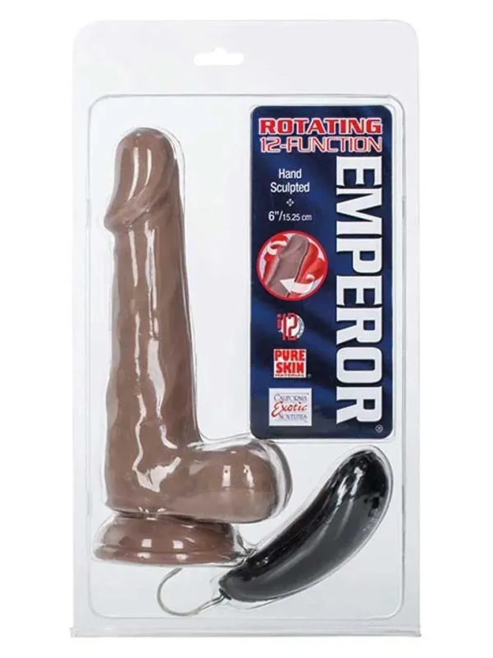 #8720 - 21 cm 12 Fonksiyonlu Kumandalı Oynar Başlı Vibratör Dildo