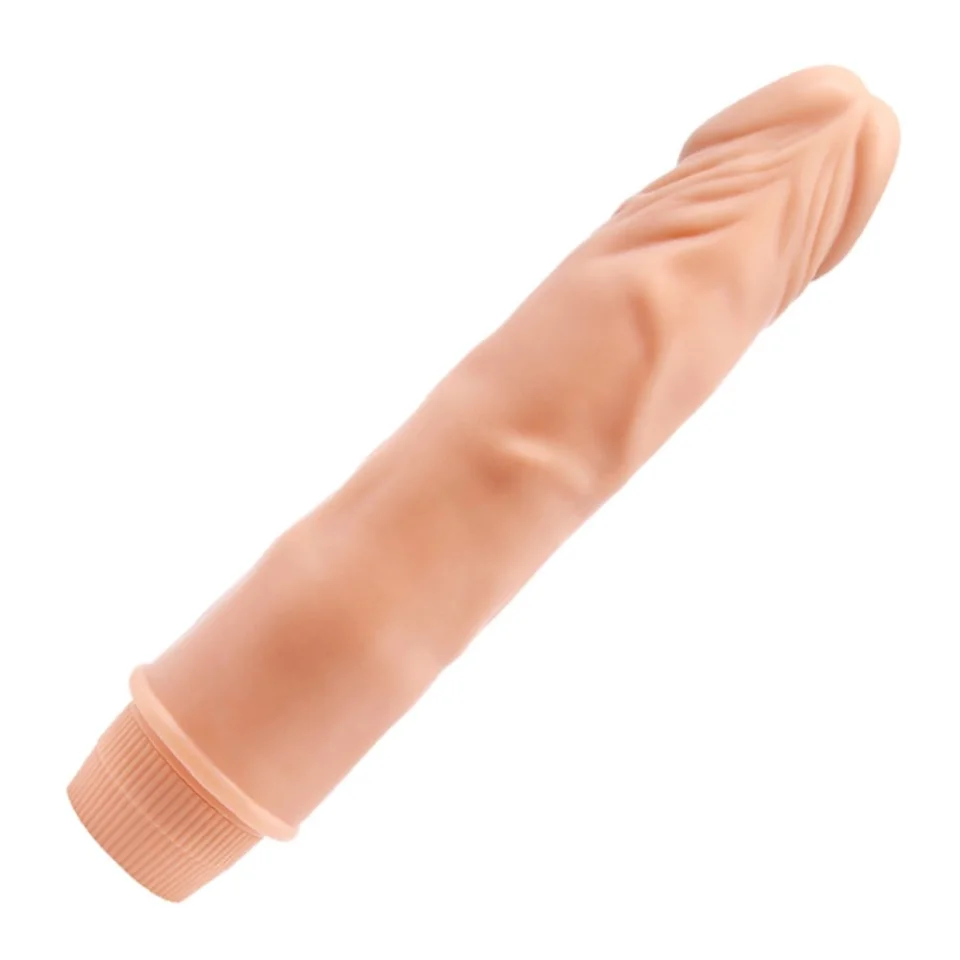 #778 - 21,5 cm Güçlü Titreşimli Realistik Vibratör Gerçekci Penis Dildo