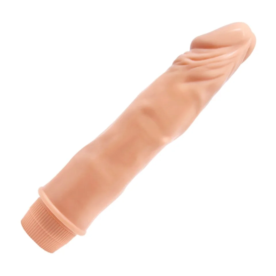 #777 - 21,5 cm Güçlü Titreşimli Realistik Vibratör Gerçekci Penis Dildo