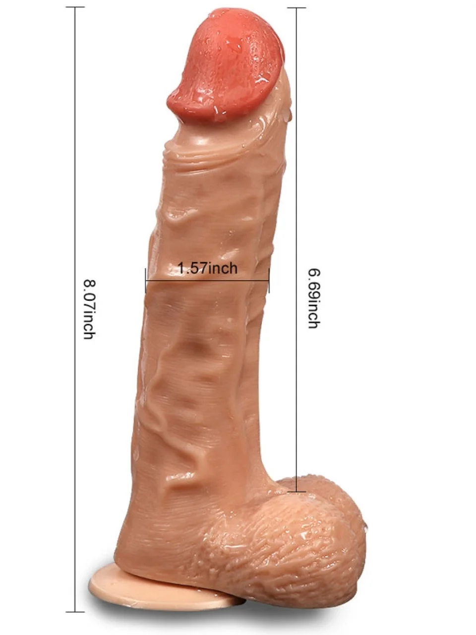 #8764 - 20.5cm Uzaktan Kumandalı Şarjlı Döner Başlı Titreşimli Vibratör