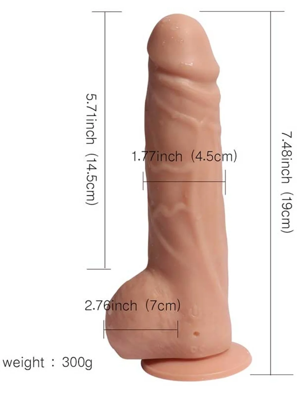 #8768 - 19 cm Şarjlı Uzaktan Kumandalı Titreşimli Vibratör