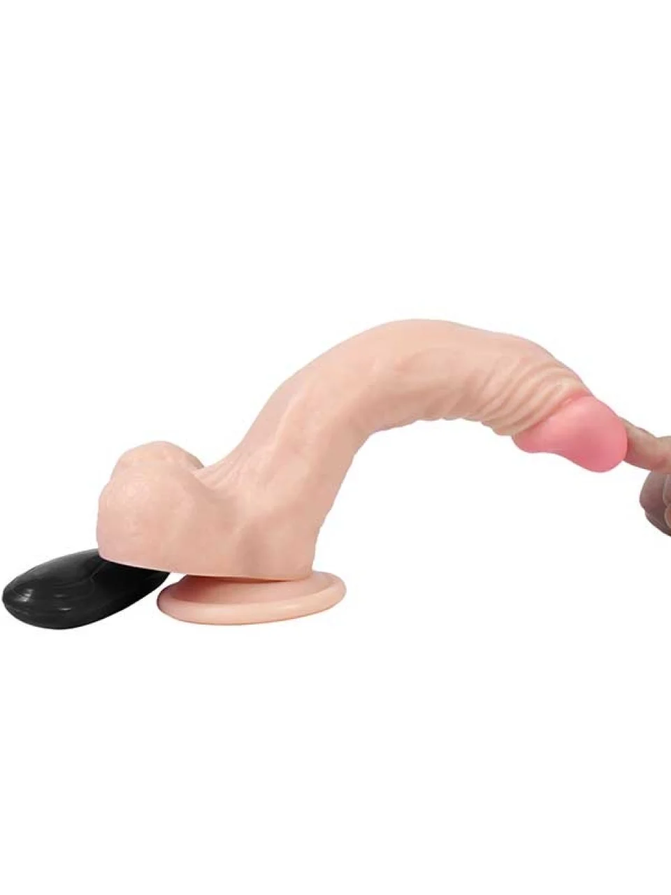 #8788 - 21 cm Kumandalı Titreşimli Realistik Gerçekçi Vibratör
