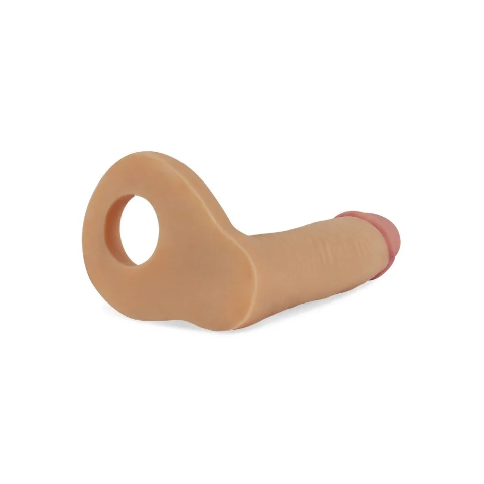#786 - Soft Double Anal Dildo Penis 14 cm