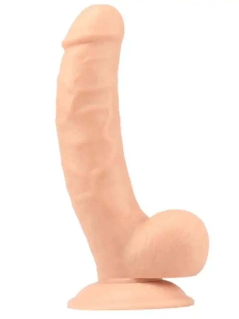 #11468 - 21 cm Ten Dokusunda Gerçekçi Kalın Dildo Penis