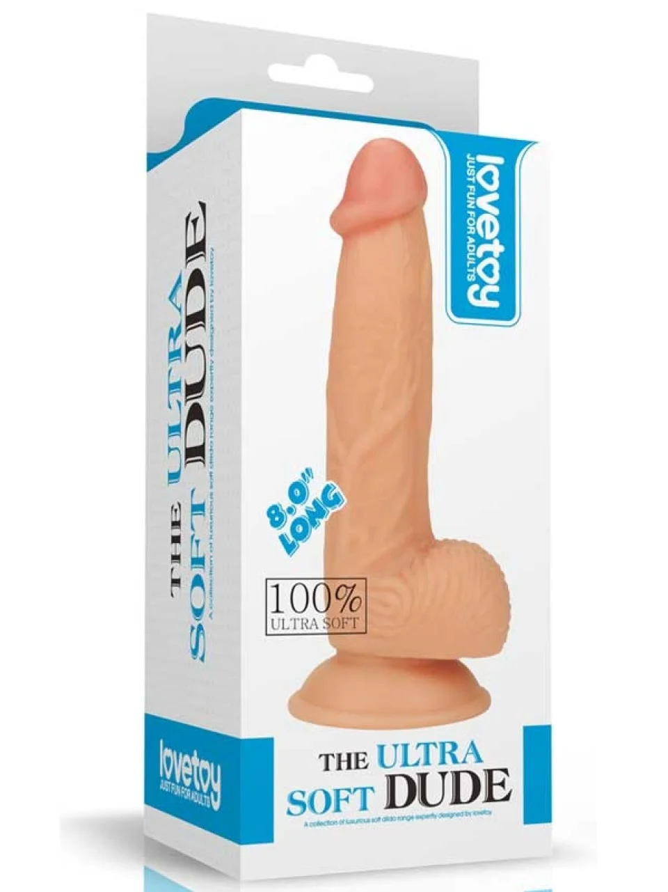 #8791 - 20 cm Ultra Yumuşak Damarlı Realistik Dildo Penis