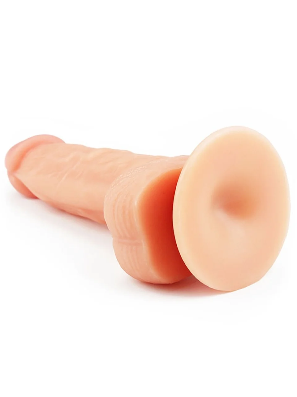 #8792 - 20 cm Ultra Yumuşak Damarlı Realistik Dildo Penis