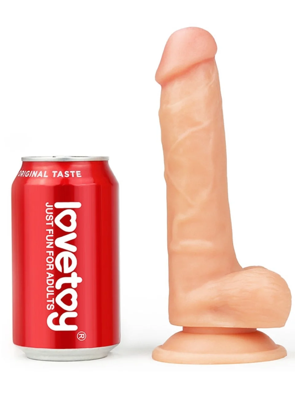#8799 - 20 cm Ultra Yumuşak Ten Dokulu Realistik Dildo Penis