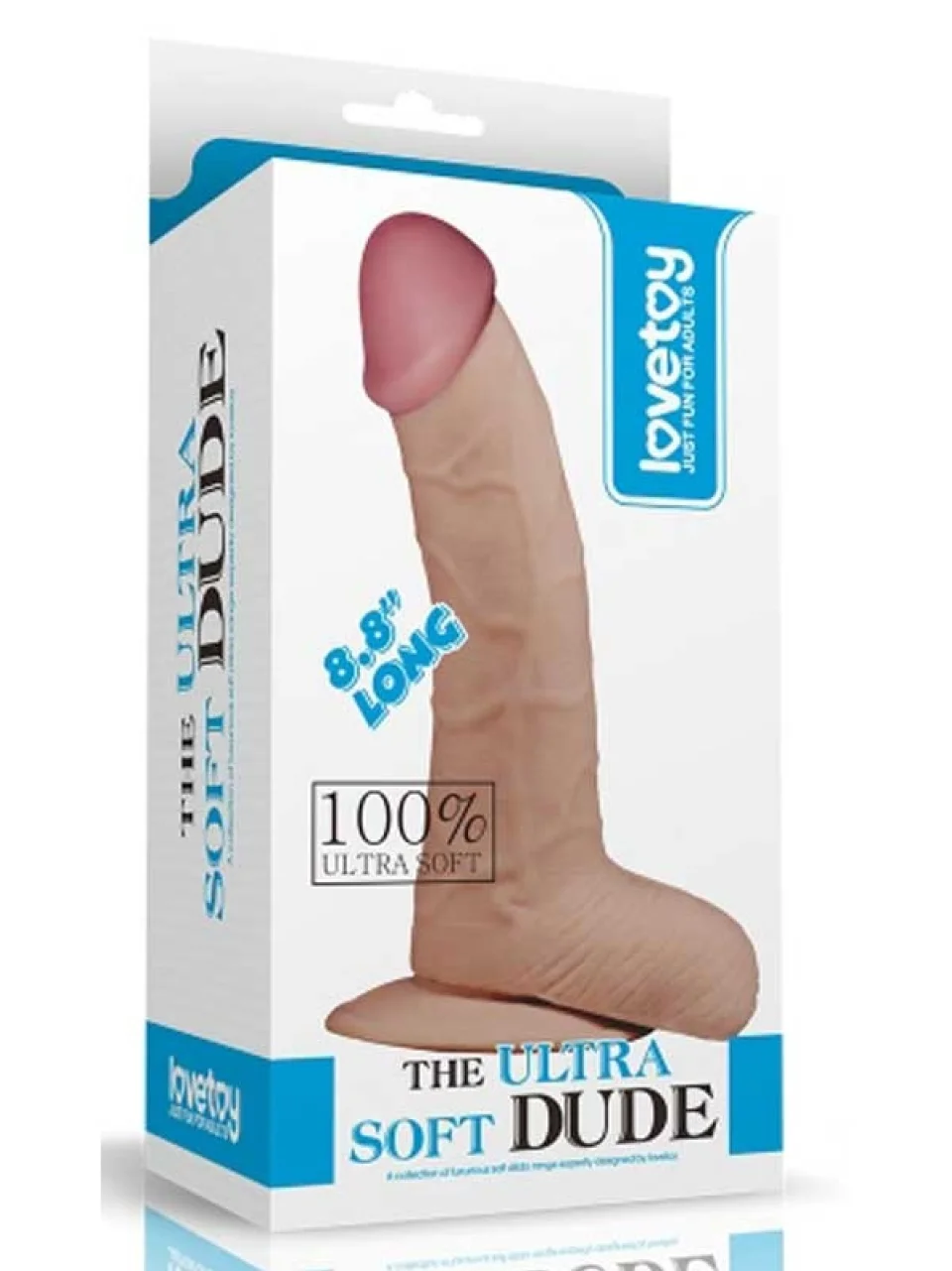 #8833 - 20 cm Yumuşak Dokulu Gerçekçi Kalın Dildo Penis