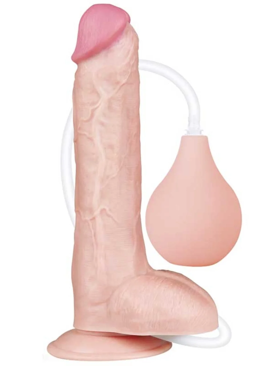 #8847 - 25 cm Fışkırtmalı Gerçekçi Dildo Penis
