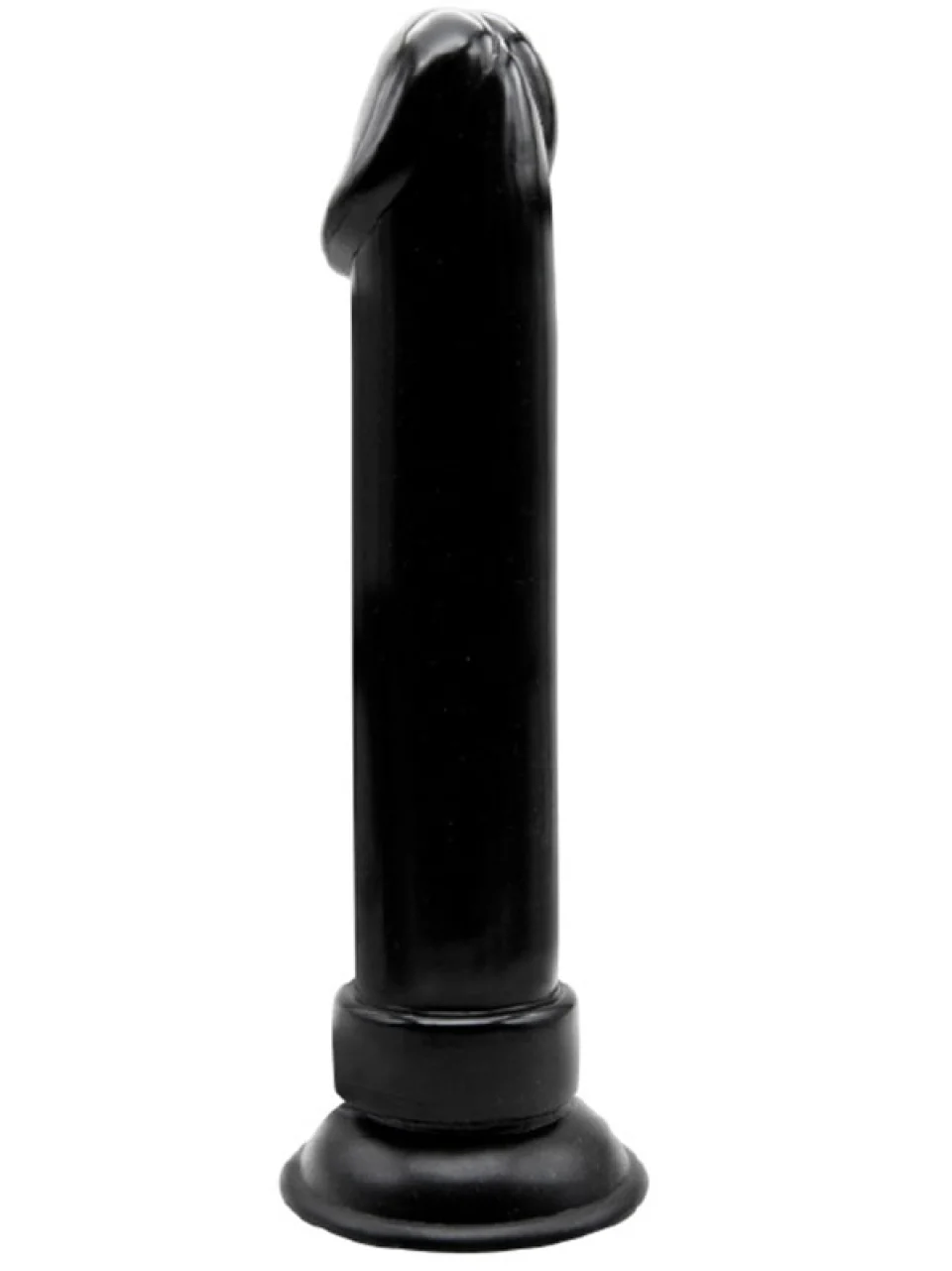 #8863 - 28 cm Esnek Yapılı Uzun Siyah Dildo Penis