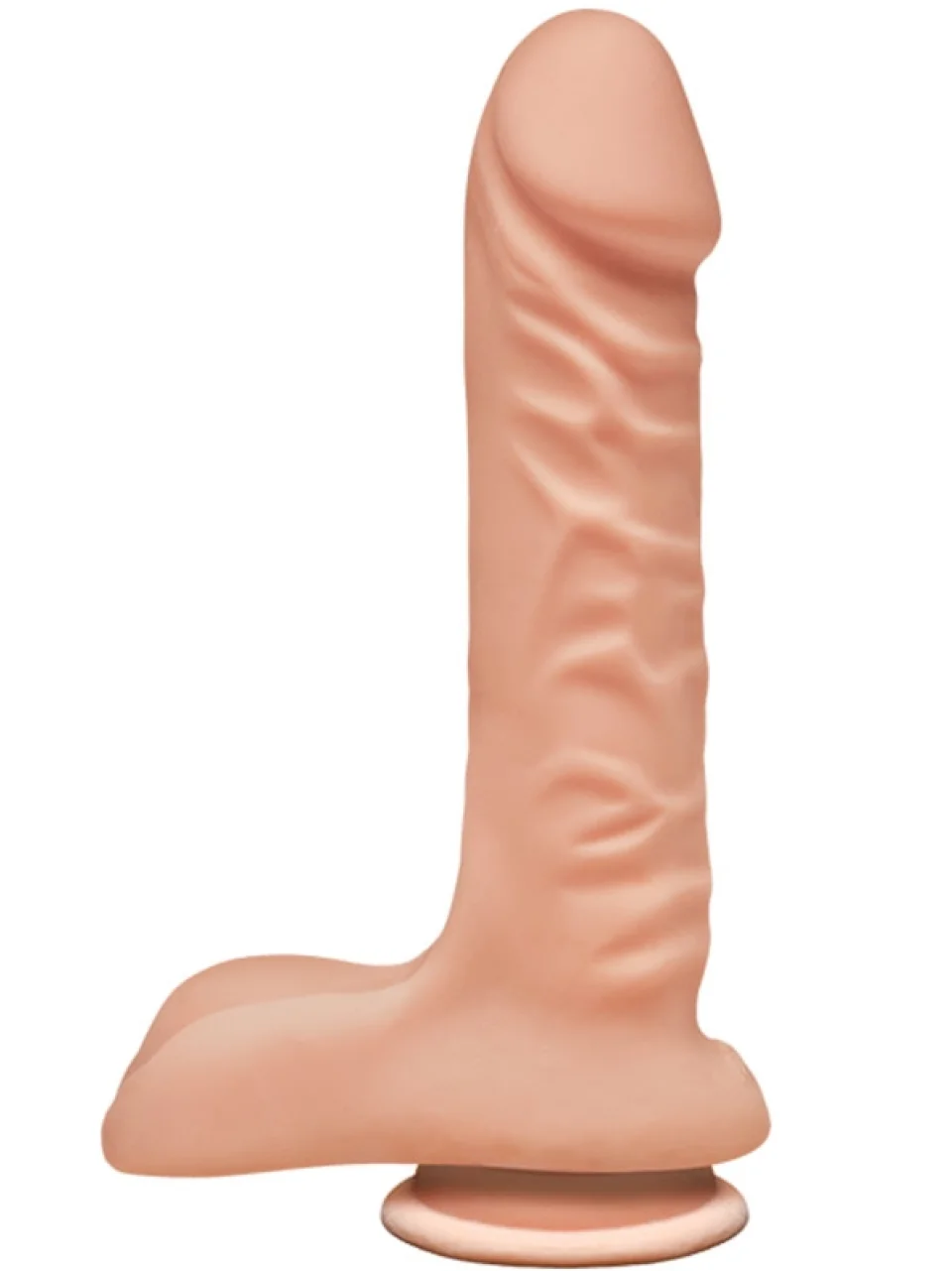 #8871 - 20 cm Super D Testisli Vantuzlu Dildo