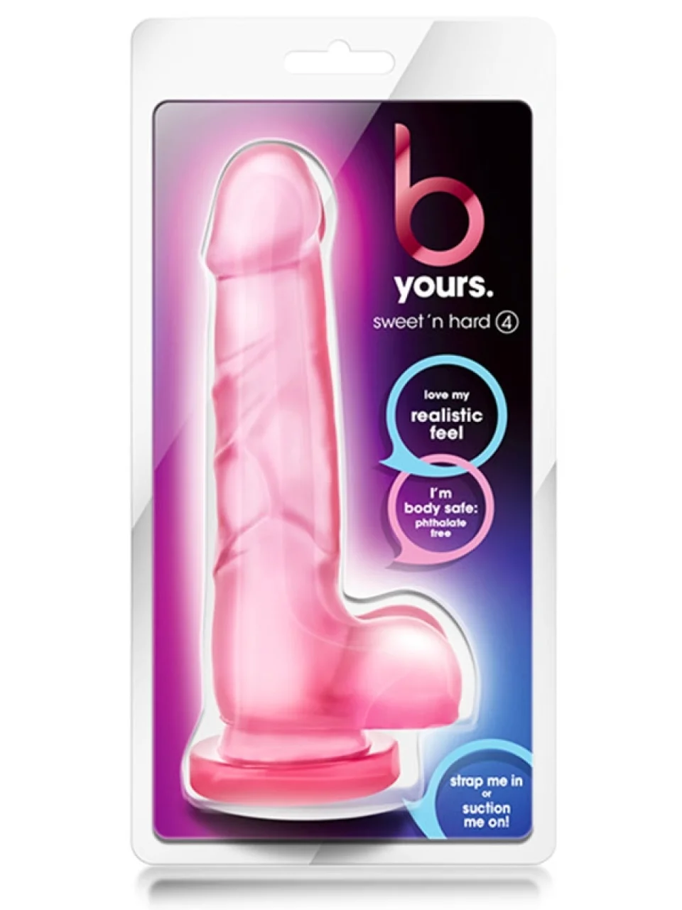 #8874 - 19.5 cm Pembe Jel Penis