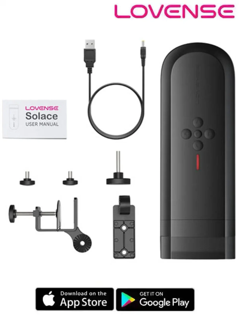 #8997 - Lovense Solace App Controlled Mastürbatör