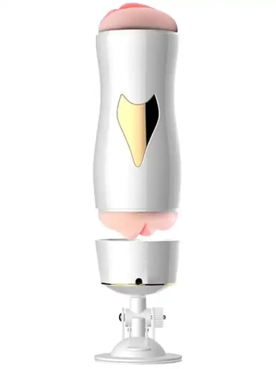 #9031 - Vajinal ve Oral Titreşimli Şarjlı Sesli Vantuzlu Mastürbatör