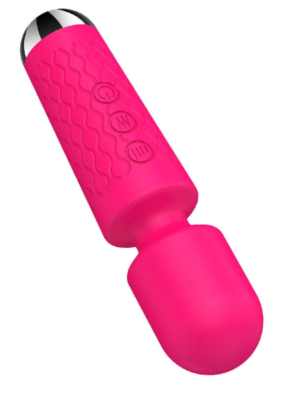 #9154 - 15 cm Şarjlı Wand Vibratör Pembe