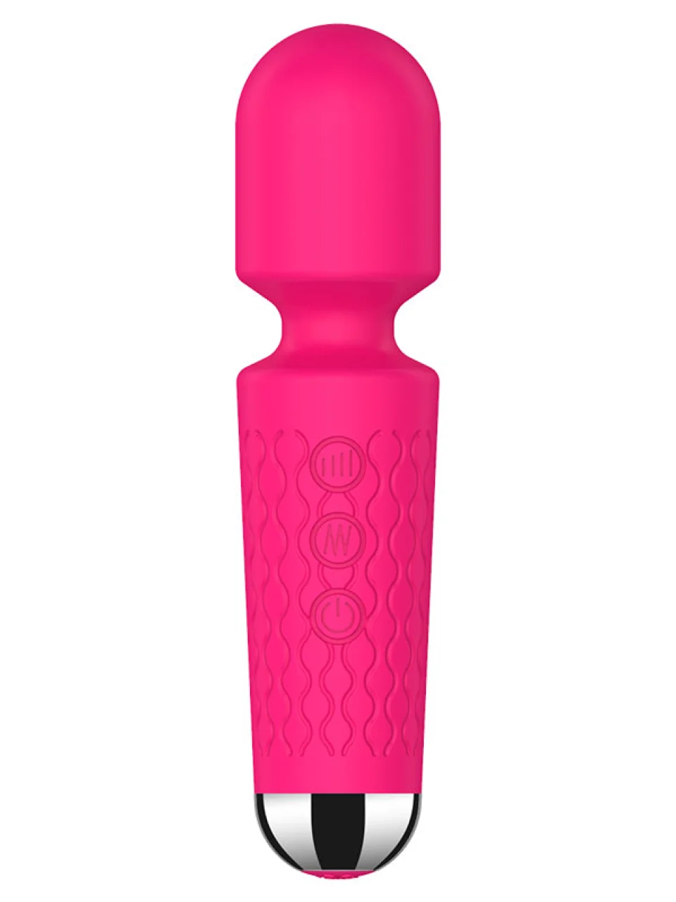 #9155 - 15 cm Şarjlı Wand Vibratör Pembe