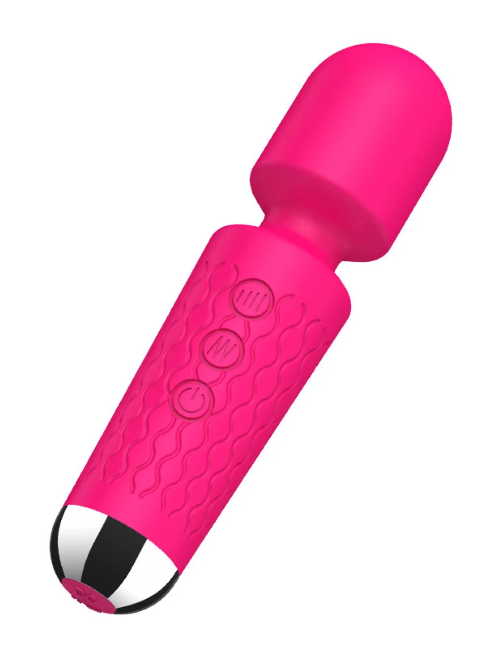 #9156 - 15 cm Şarjlı Wand Vibratör Pembe