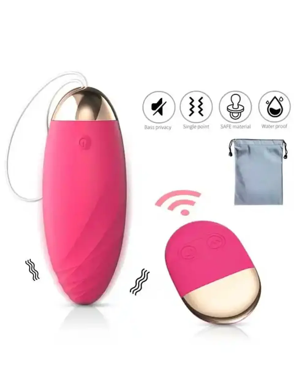 #9159 - Şarjlı ve Uzaktan Kumandalı Mini Vibratör