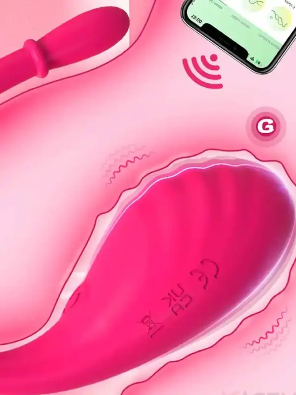 #9171 - Lunar Telefon Kontrollü Giyilebilir Vibratör