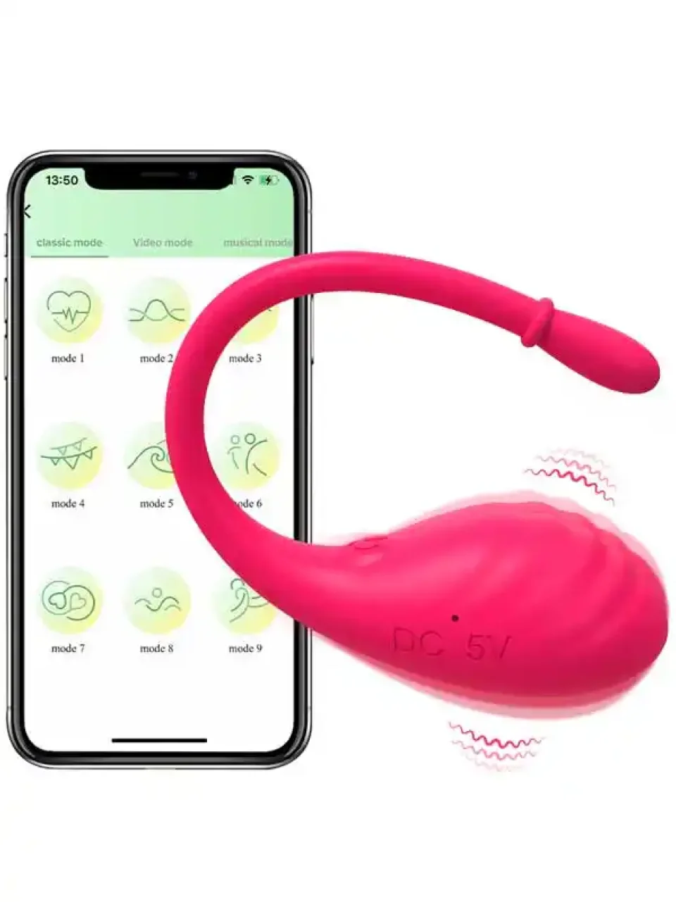 #9177 - Lunar Telefon Kontrollü Giyilebilir Vibratör