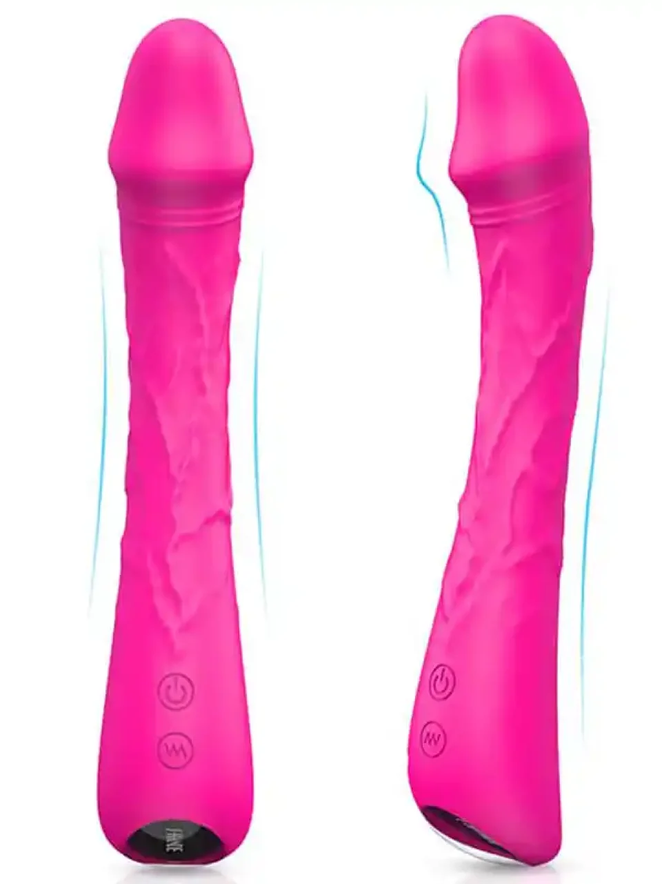 #9247 - 21 cm Güçlü Esnek Şarjlı Vibratör