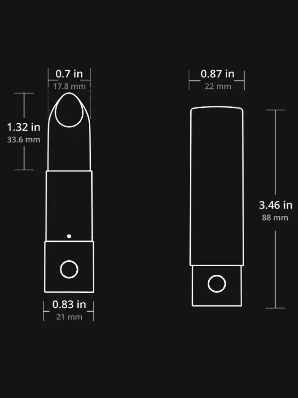 #9252 - Telefon Kontrollü Ruj Lovense Exomoon
