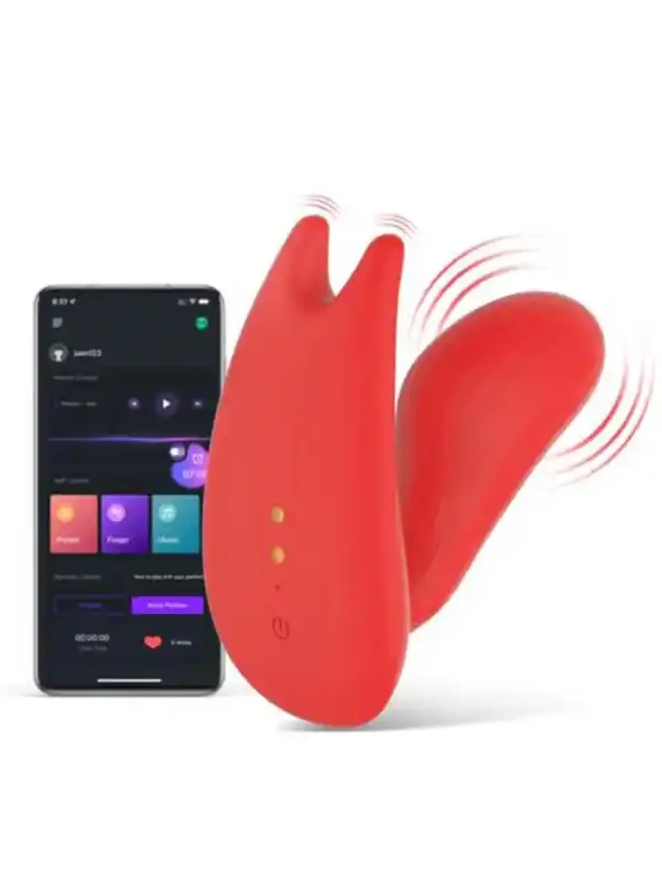 #9350 - UMI Telefon Kontrollü Çiftler İçin Giyilebilir Vibratör