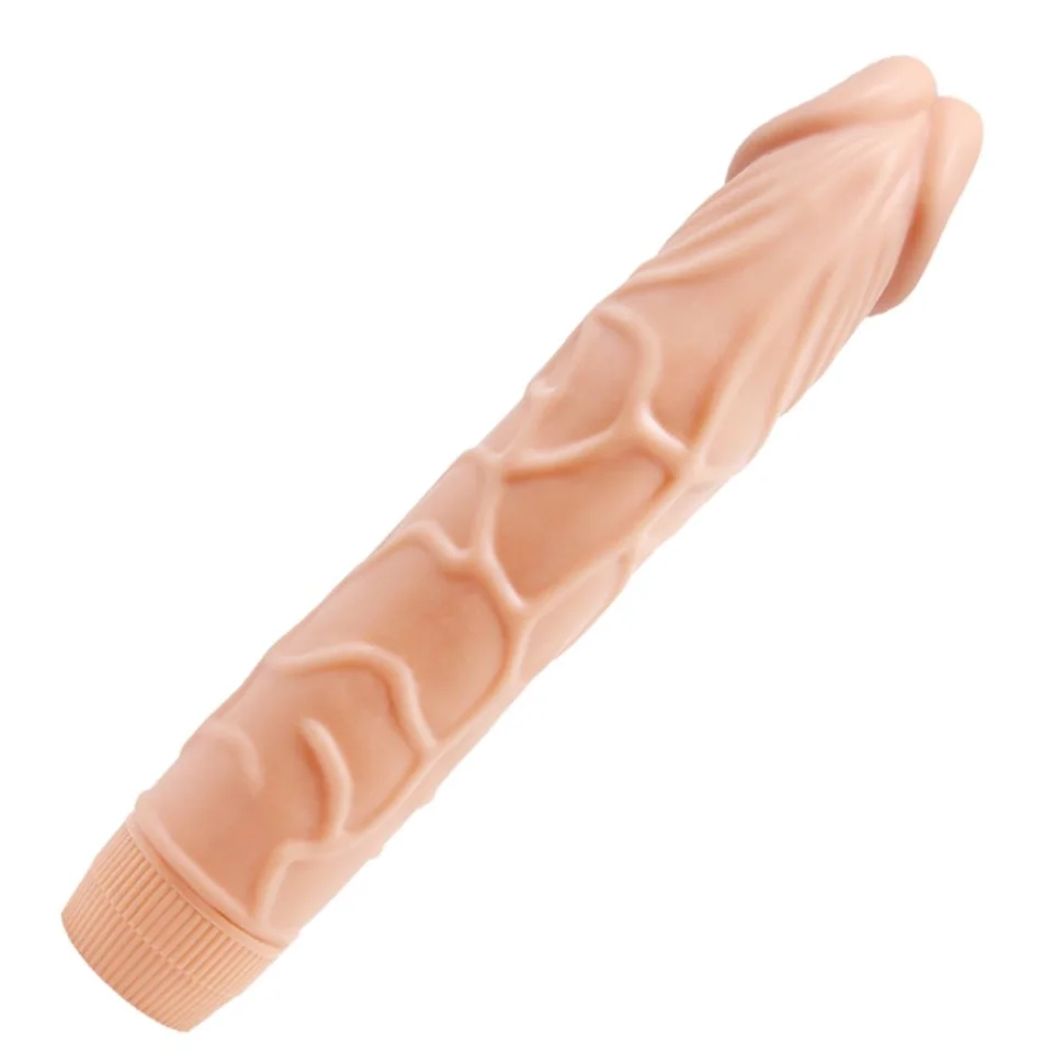 #870 - 22,5 cm Güçlü Titreşimli Damarlı Realistik Vibratör Penis