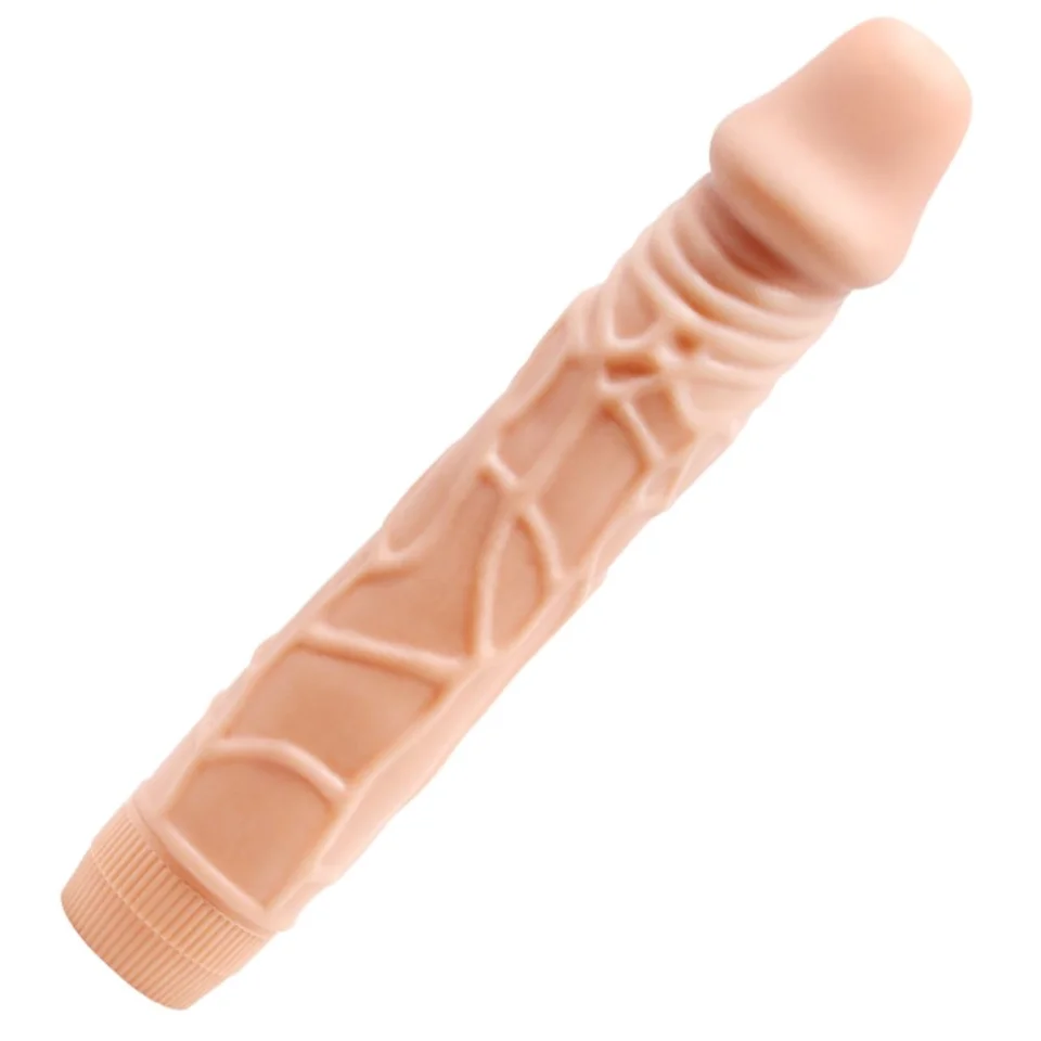 #869 - 22,5 cm Güçlü Titreşimli Damarlı Realistik Vibratör Penis