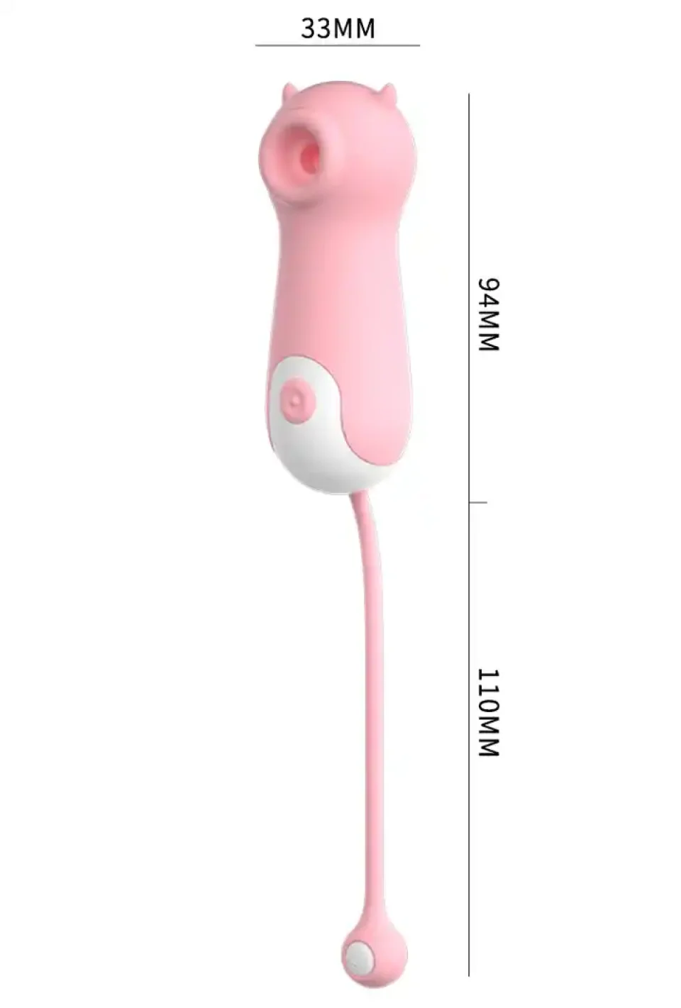 #9370 - Şarjlı Vakumlu 10 Emiş Modlu Vibratör